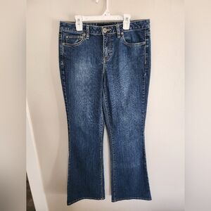Calvin Klein Collection Women's Size 8 Denim Flare Jeans